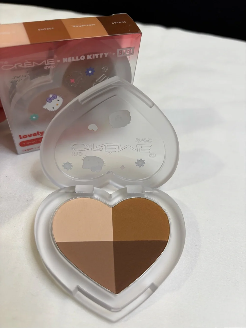 The Crème Shop x Hello Kitty Lovely Dream Heart Palette